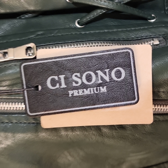 New CI SONO 100 % vegan  leather jacket Just in time for Spring ! - Picture 5 of 8